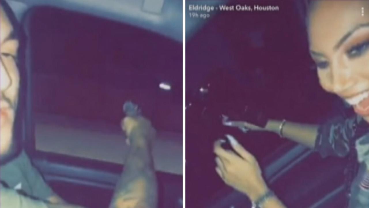 Rapper posts Snapchat video of himself firing gun out of car