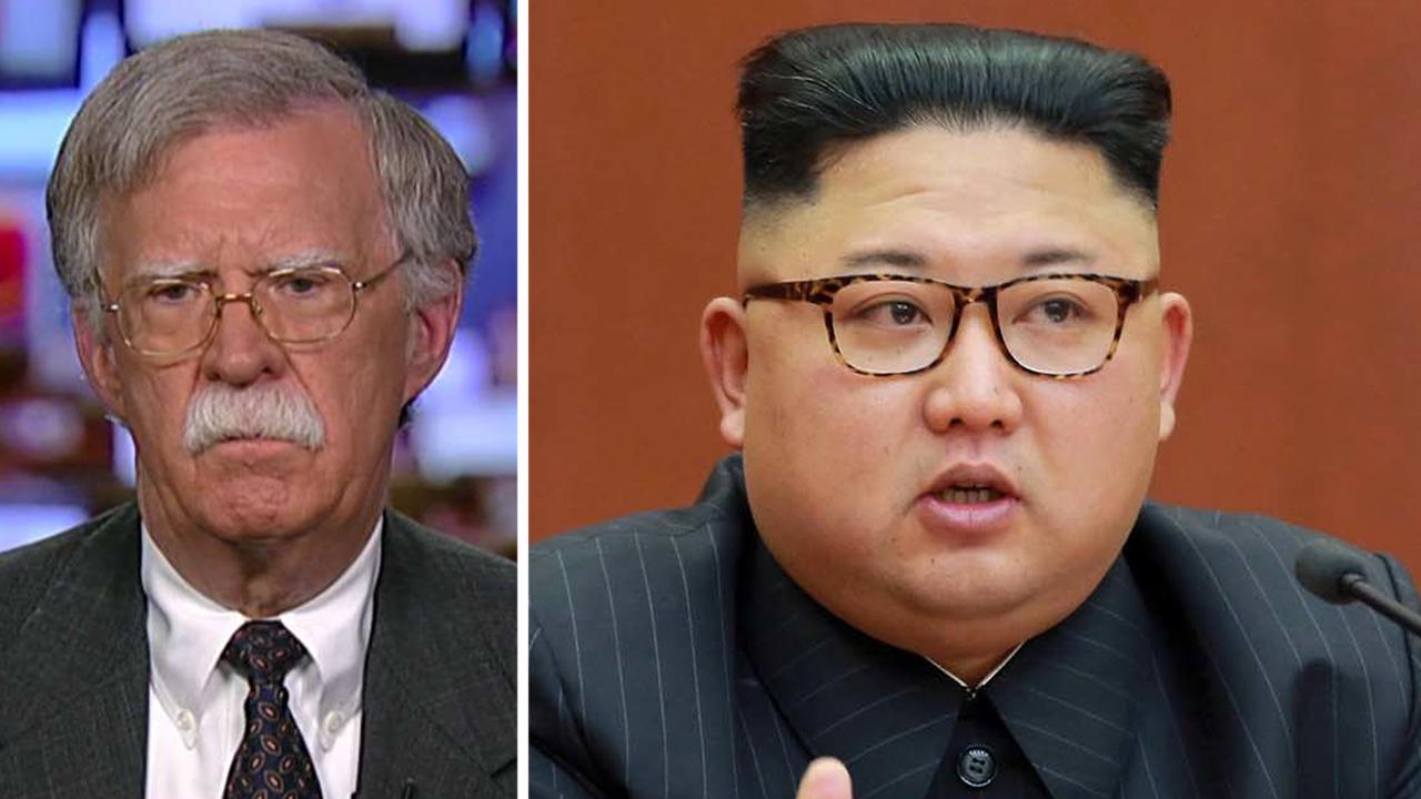 Amb. Bolton: We're down to two options with North Korea