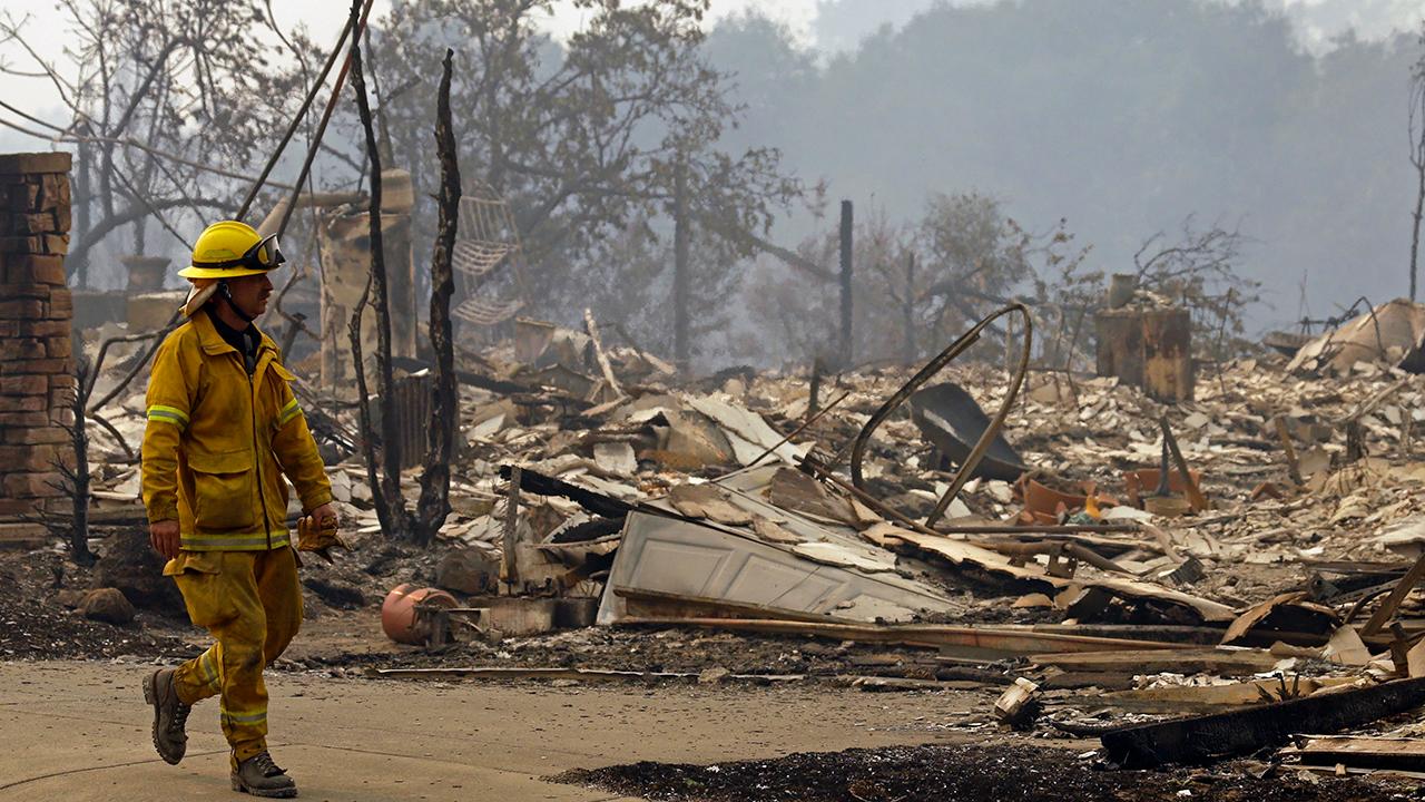 Northern California wildfires kill at least 13