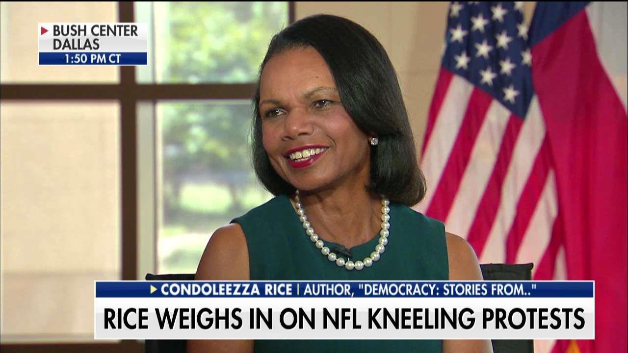 Condoleezza Rice: Flag Should Be Respected Because People Sacrificed, Not Because America is Perfect