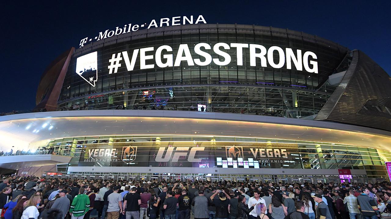 Golden Knights honor Vegas shooting victims at home opener