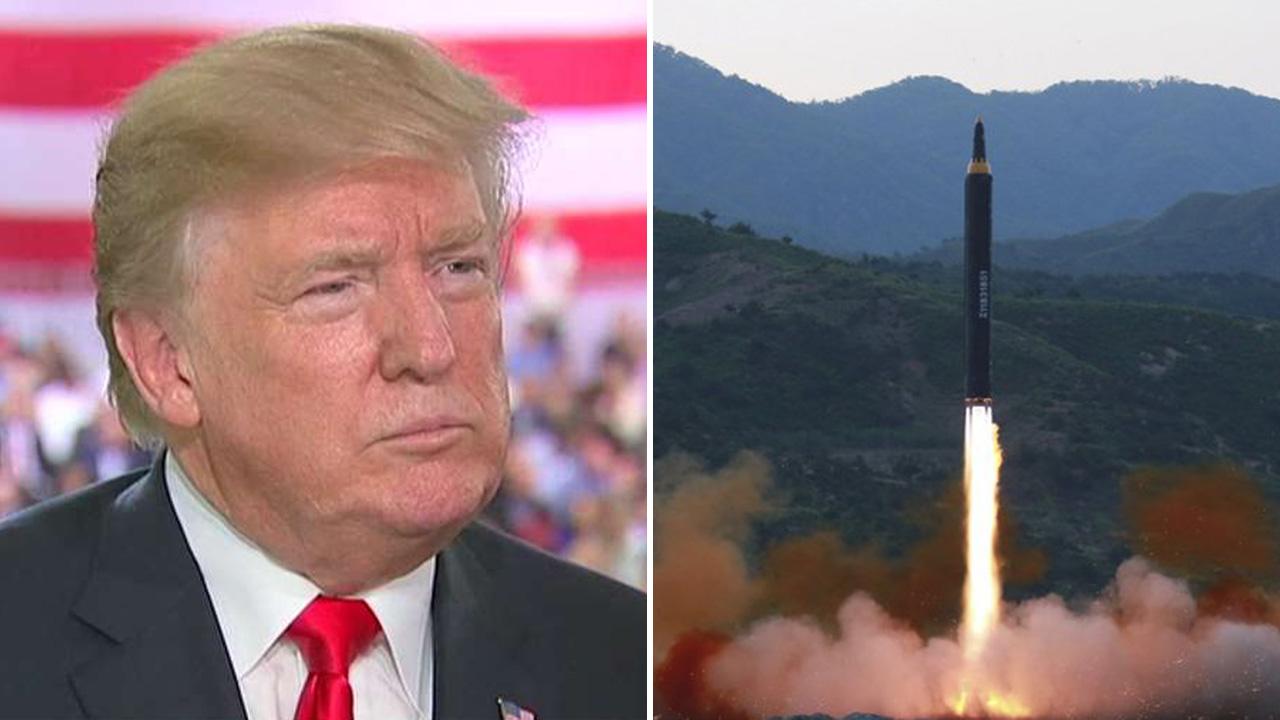 Trump on North Korean nuclear threat, Iran nuclear deal