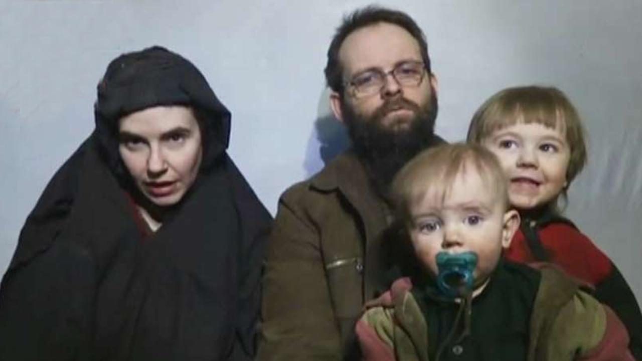 American and her family released by the Taliban
