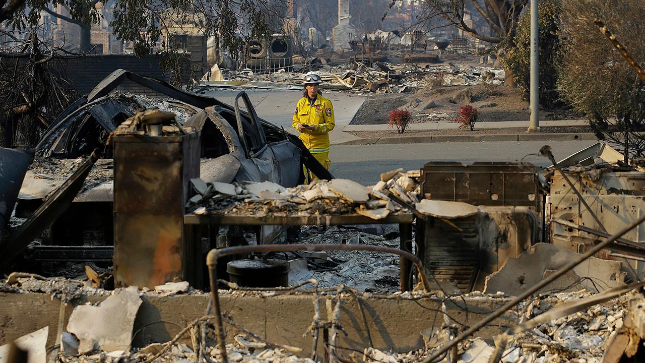 At least 22 large wildfires burn in Northern California
