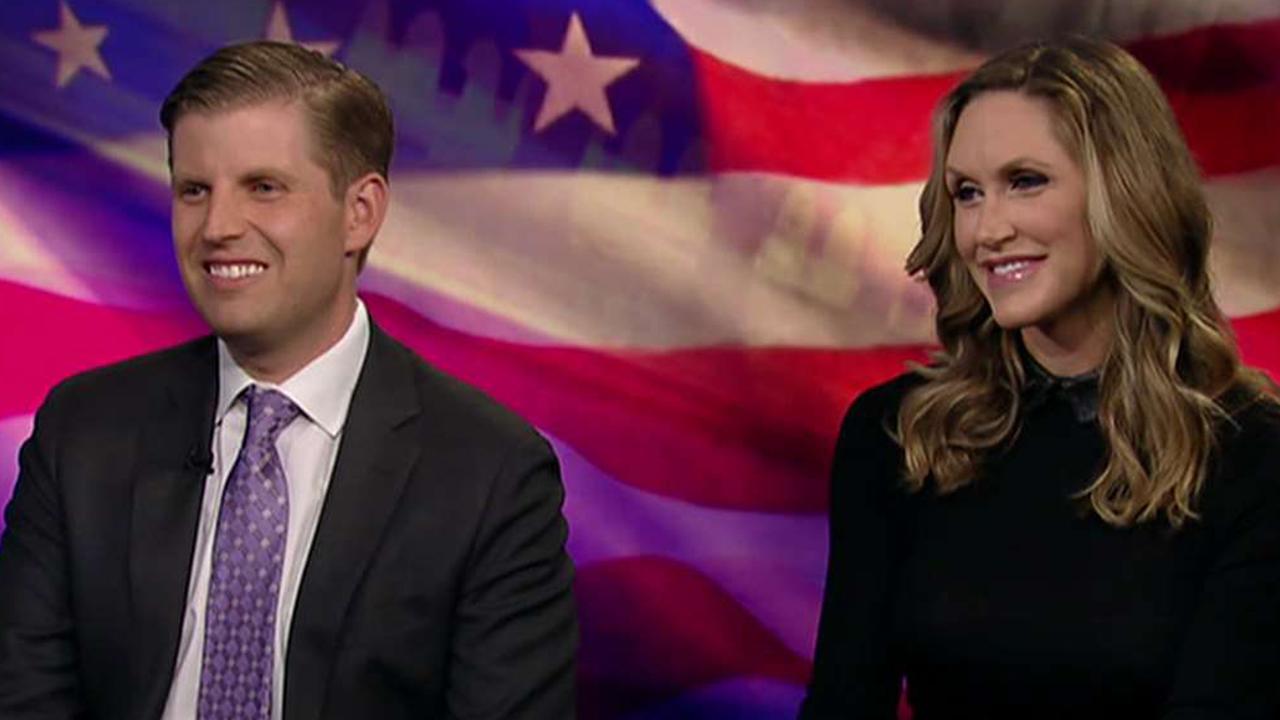 New parents Eric and Lara Trump open up about baby Luke