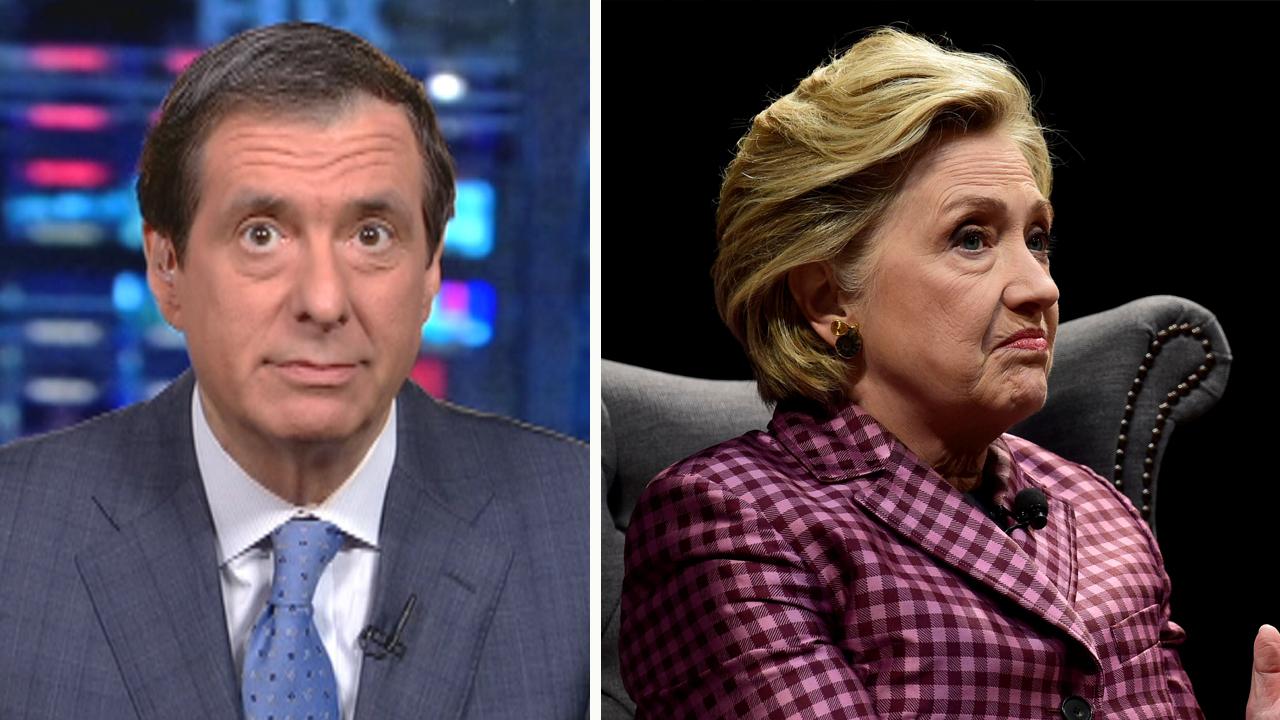 Kurtz: Clinton’s Weinstein strategy backfires