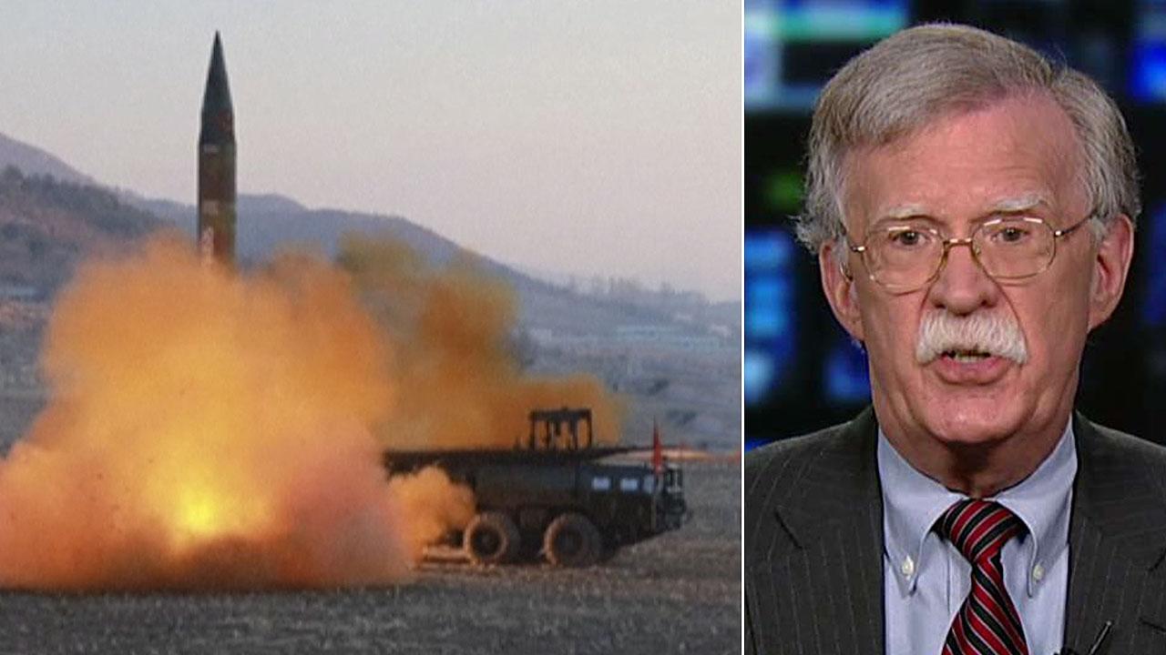 Amb. Bolton: North Korea's nuclear war threat is propaganda