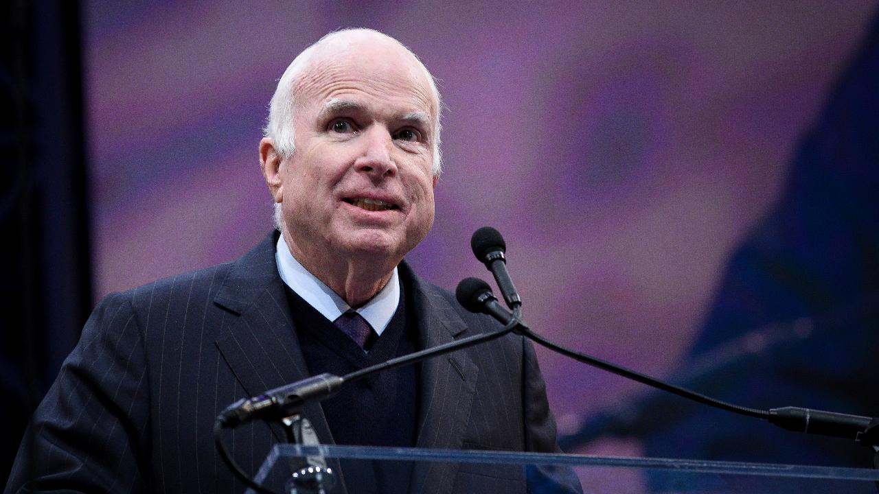 John McCain blasts nationalism when accepting Liberty Medal