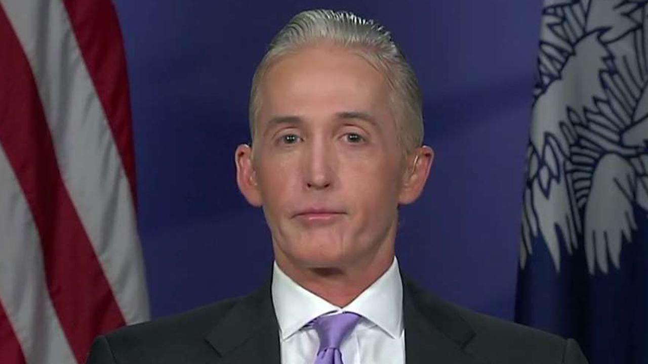 Rep. Gowdy on Comey: The chronology does not add up