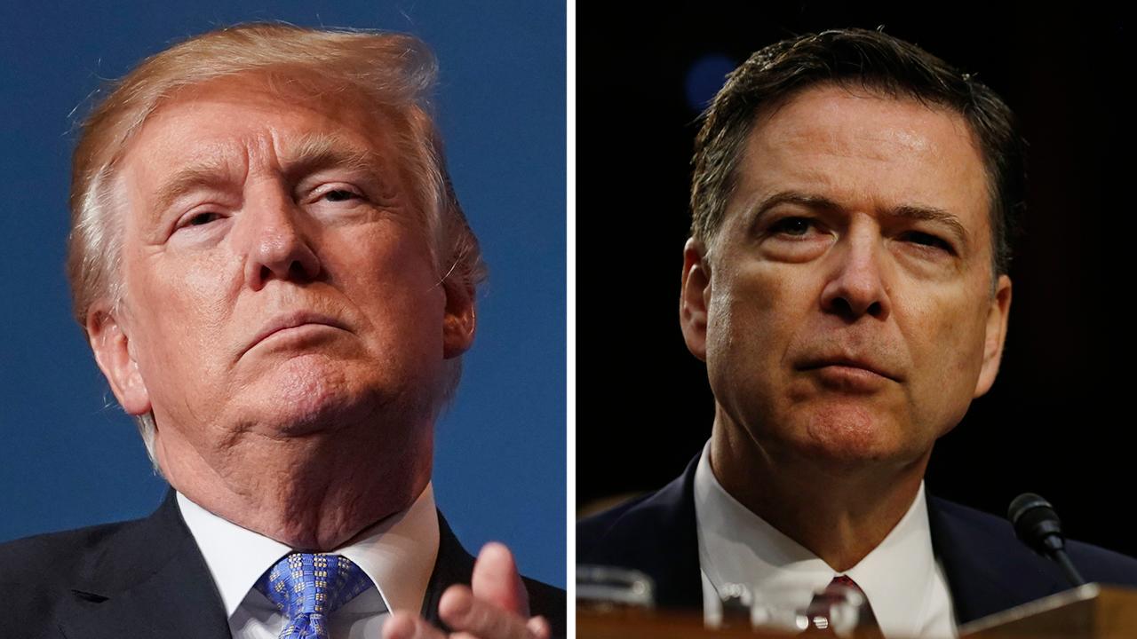 Trump reacts to Comey, Clinton revelations on Twitter