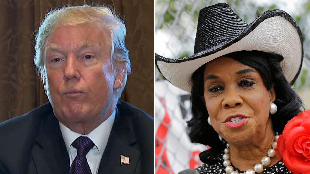 Trump challenges Rep. Wilson to 'make her statement again'