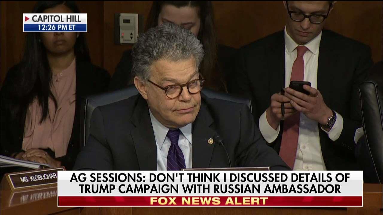 Franken & Sessions Get Into Back-and-Forth on Russia Investi