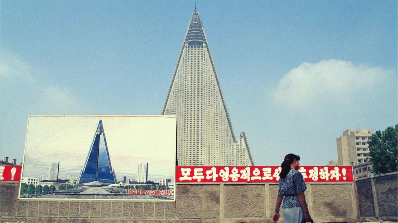 North Korea's 'Hotel of Doom' shows signs of activity