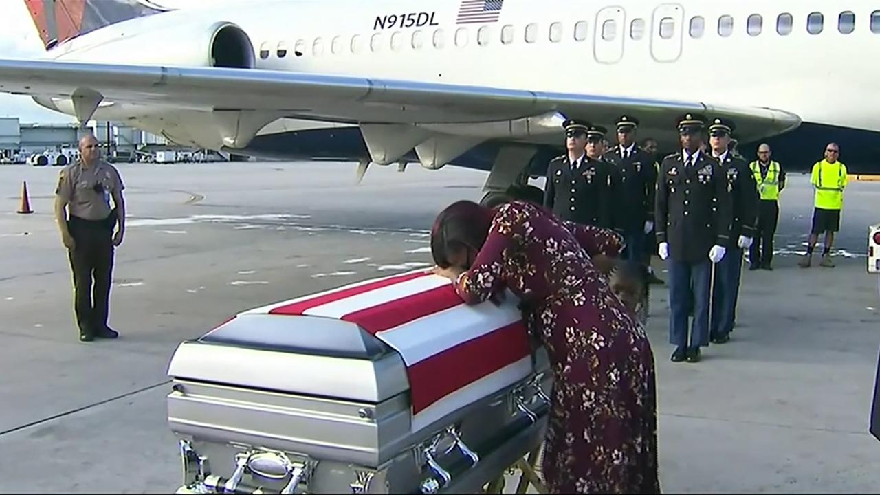 Trump’s call with fallen soldier’s widow gets political