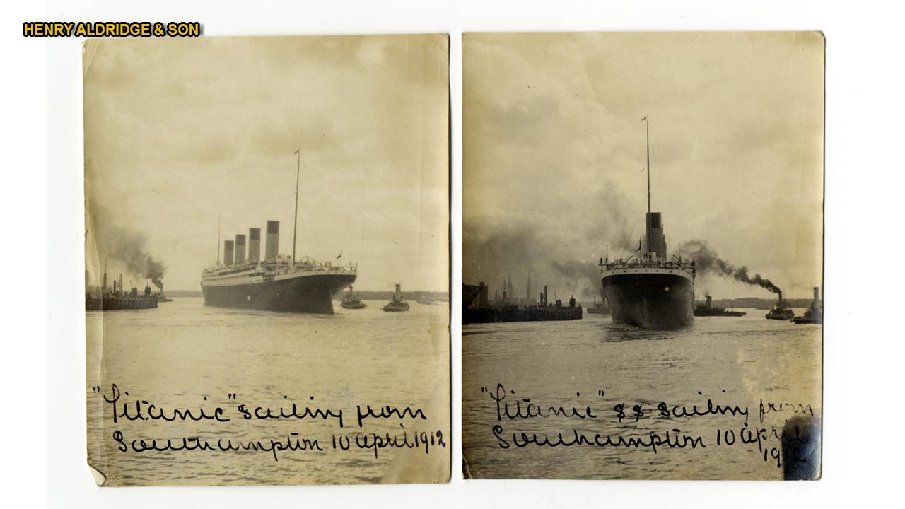 Sailing to disaster Rare Titanic photos up for auction Fox News