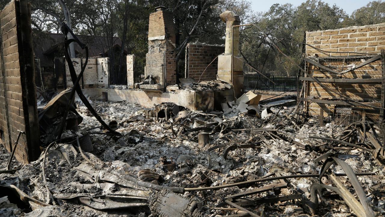 Damage tops $1 billion in northern California wildfires