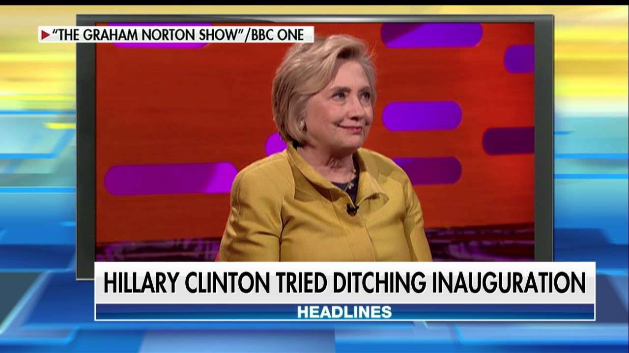 Hillary Clinton Tried to Get Out of Attending Inauguration