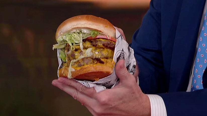 'Fox & Friends' hosts take the Fatburger XXXL Challenge