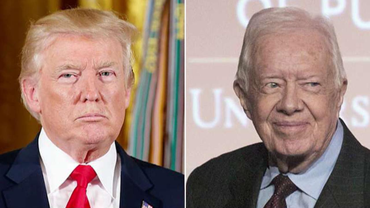 Carter calls out media on tougher treatment of Trump