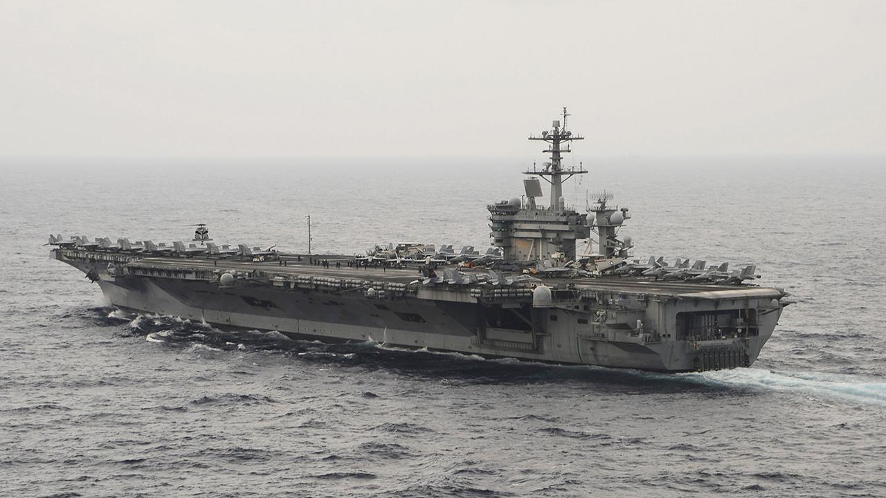 Second US aircraft carrier enters the Western Pacific