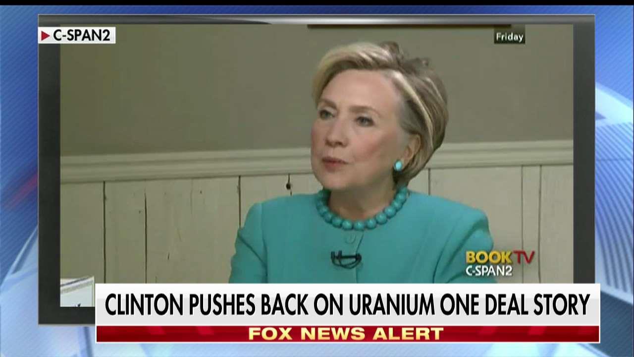 Hillary Clinton: Uranium One Stories 'Debunked Repeatedly'