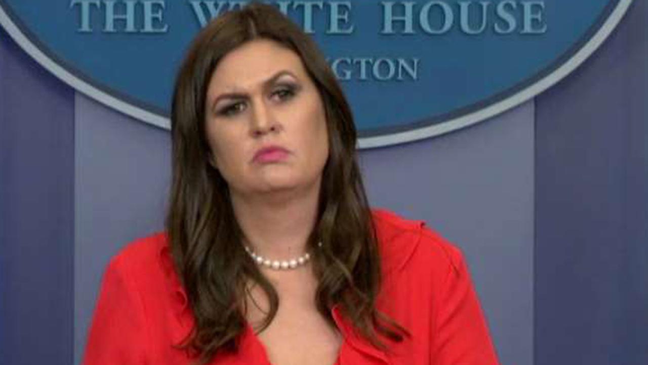 Sanders: President Trump is a fighter, will hit back