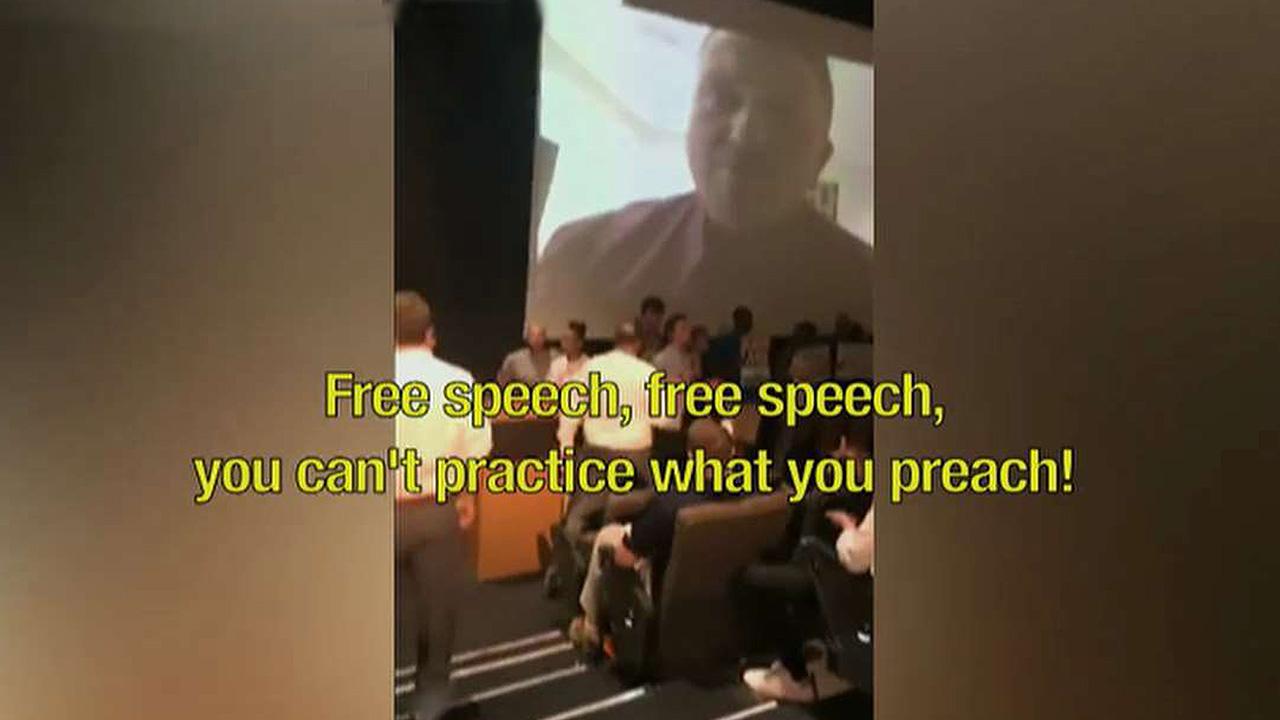 Has shouting down conservatives become free speech?