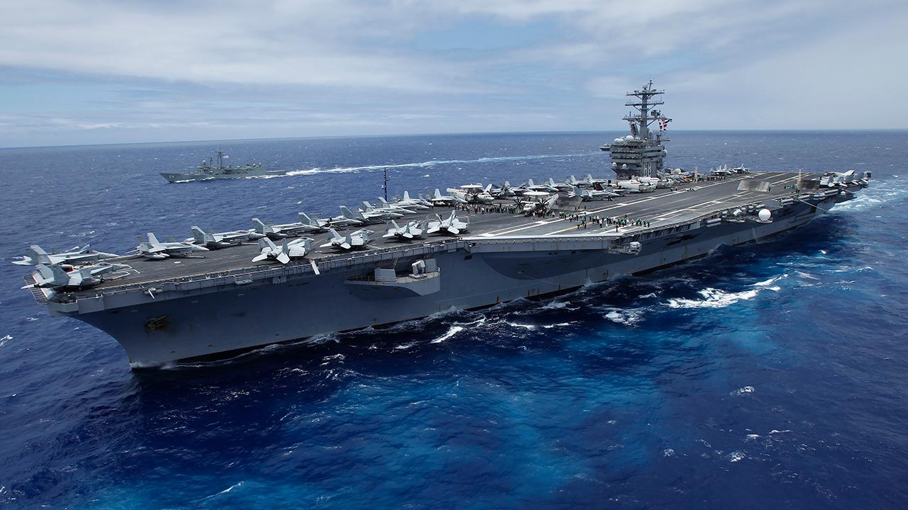 3 US carriers enter western Pacific ahead of Trump visit