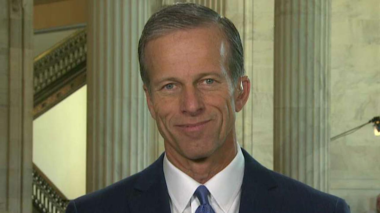 Sen. Thune pleased after lunch meeting with Trump