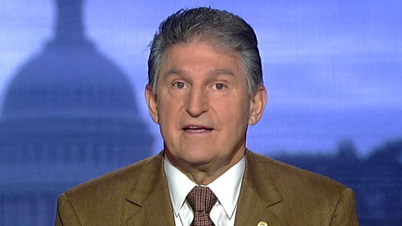 Sen. Manchin willing to work to find a balance on tax reform