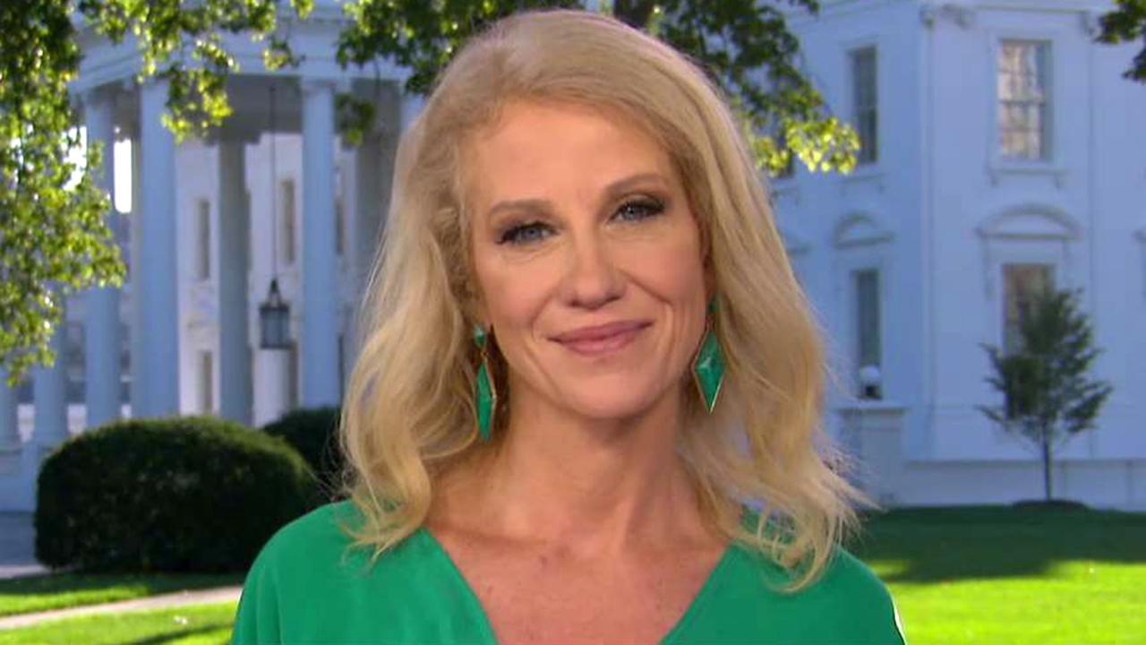 Kellyanne Conway reacts to Dems' criticism of opioid funding