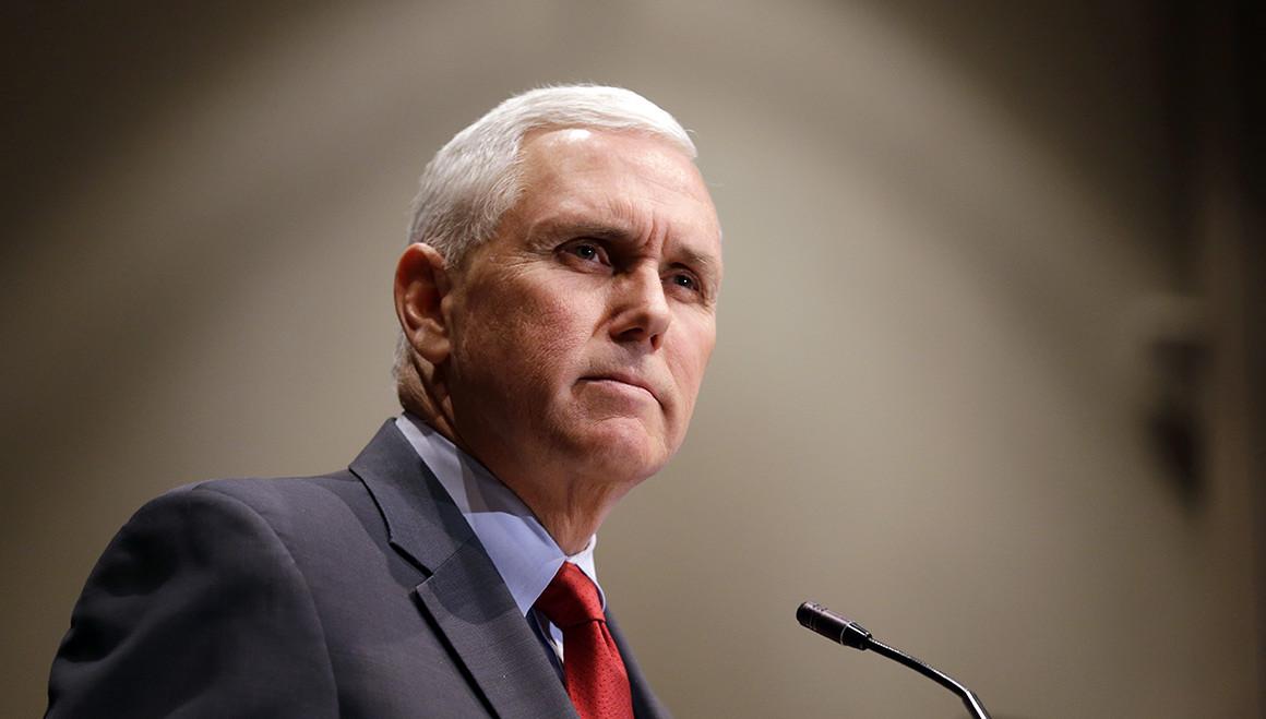 Pence issues forceful warning to North Korea