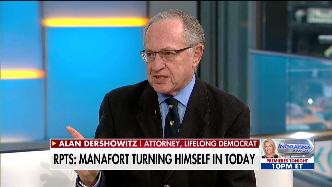 Alan Dershowitz: Mueller Hoping Manafort Charges Will Spark Chain Reaction