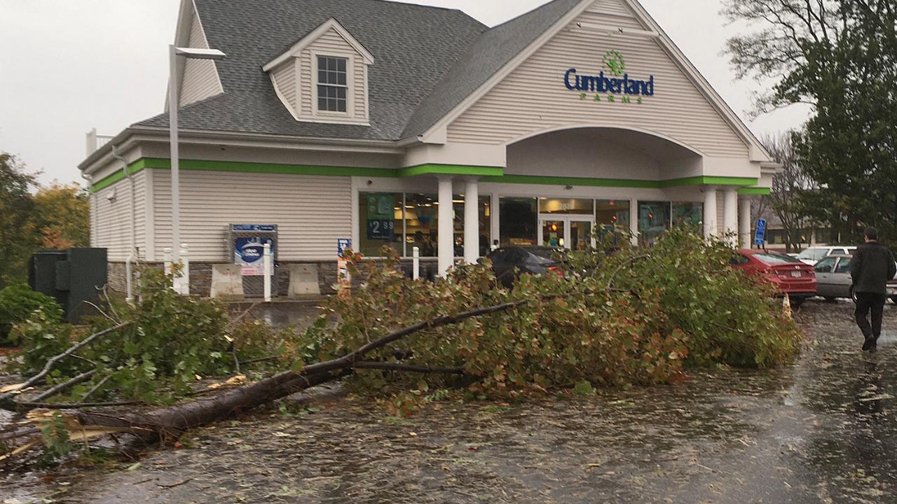 Northeast residents clean up after weekend of wicked weather