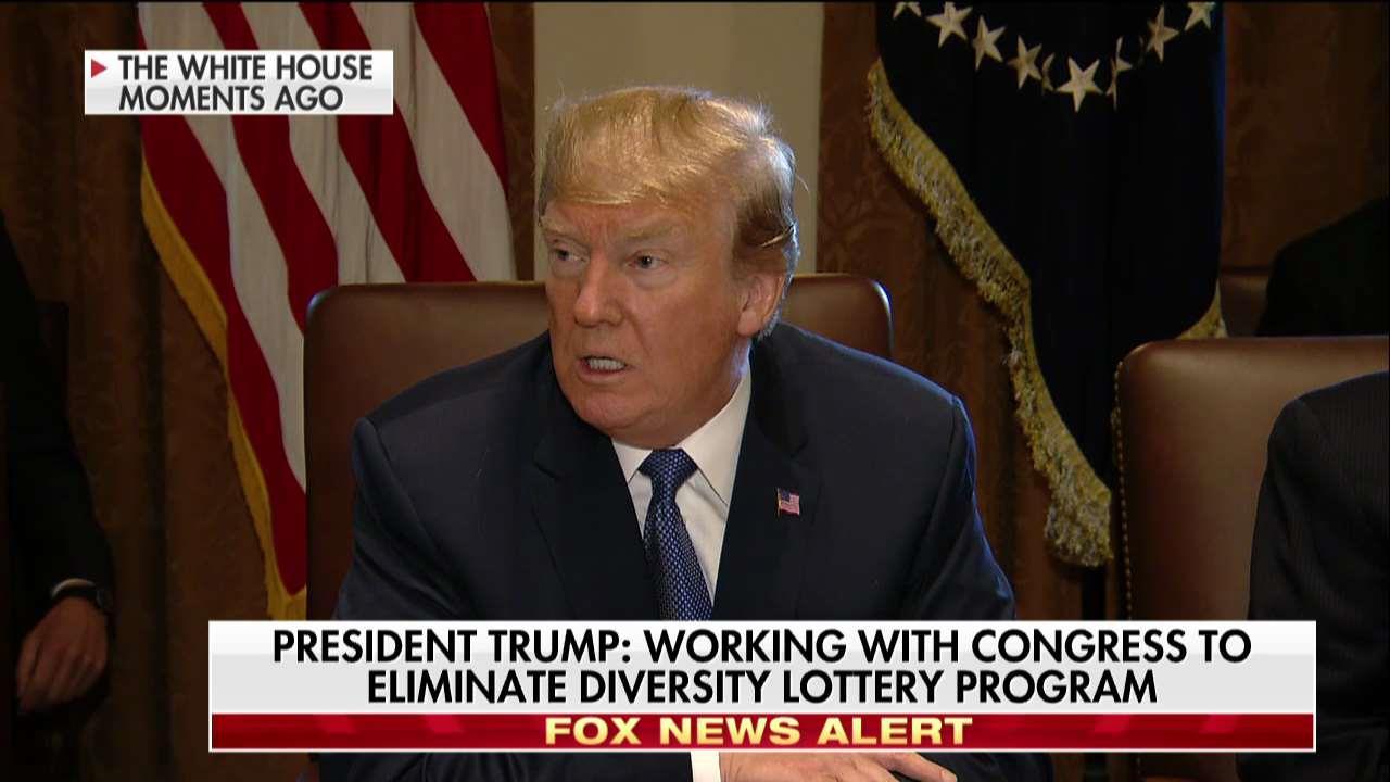 President Trump Asks Congress to Terminate 'Diversity Lottery' Program