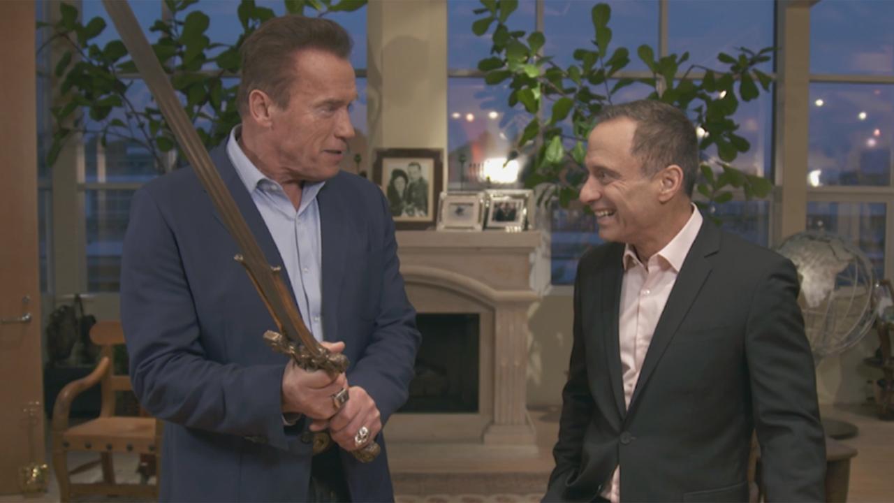 'OBJECTified' preview: Schwarzenegger's meaningful set prop
