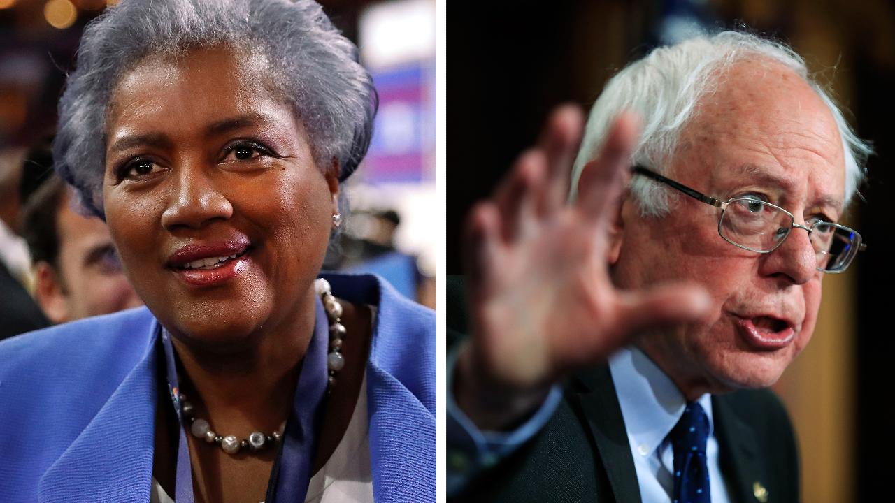 Brazile charges the system was rigged against Sanders