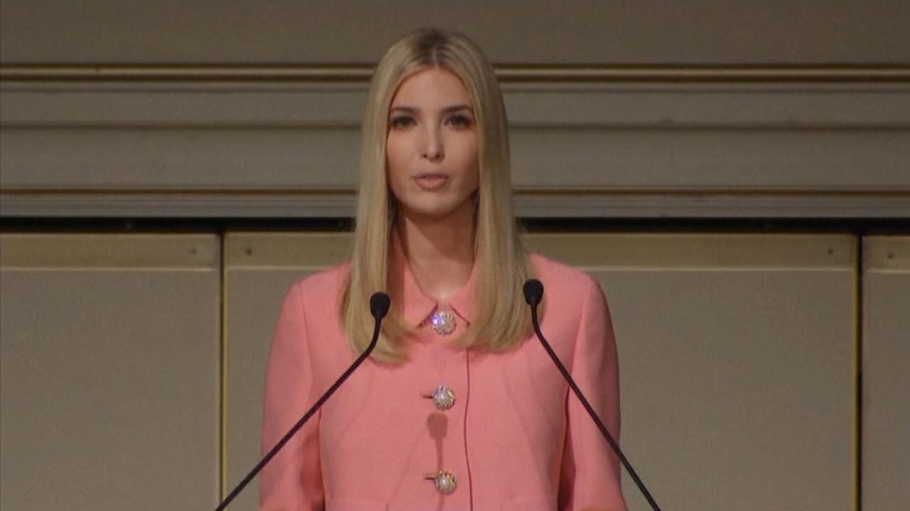 Ahead of President Trump’s trip to Asia, Ivanka Trump delivered remarks at the World Assembly for Women Summit in Tokyo.  She addressed the need to empower women, spoke out against sexual harassment and stressed the importance of family care.