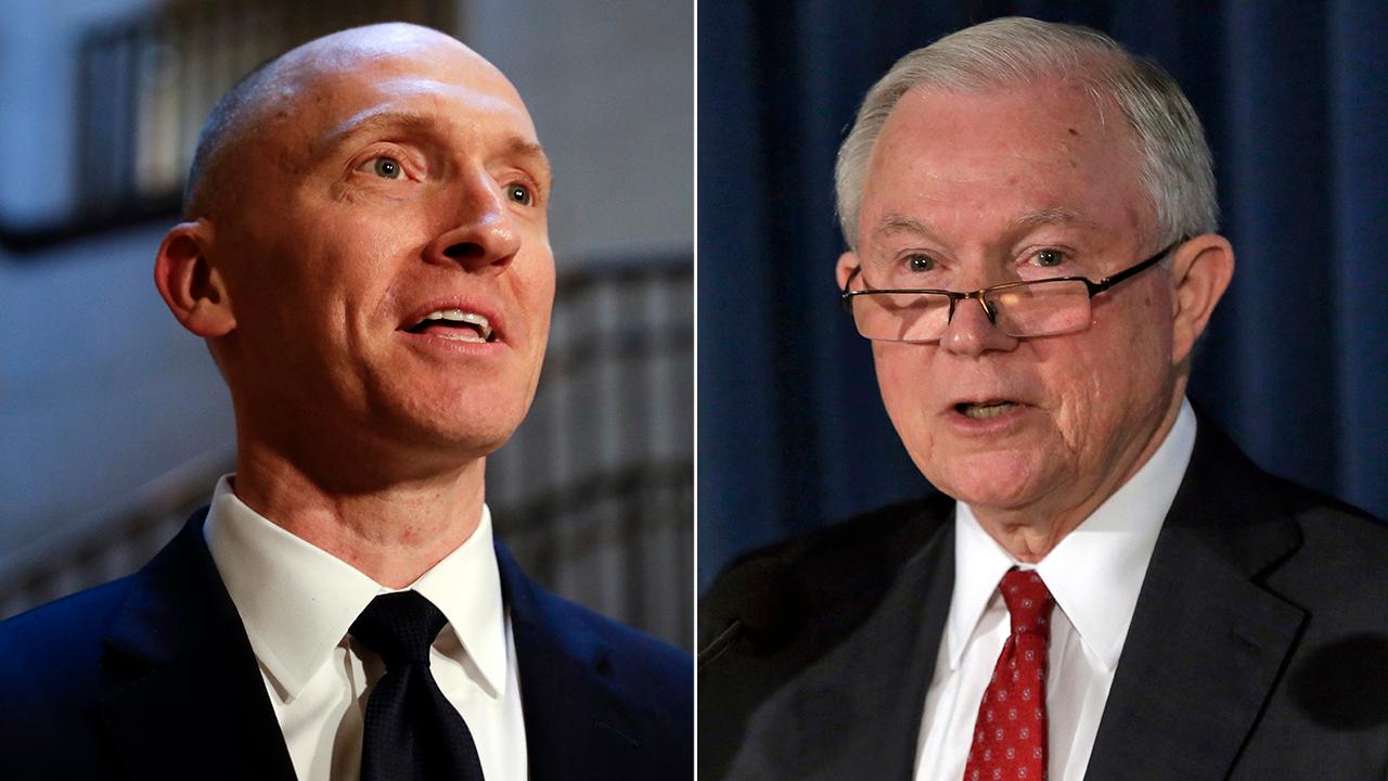 Carter Page contradicts Jeff Sessions about Russia trip