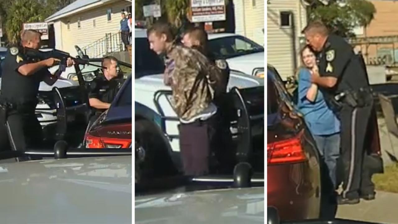 Cops End Teen Carjacking Suspect's Scary Ride, Save Victim | Fox News Video