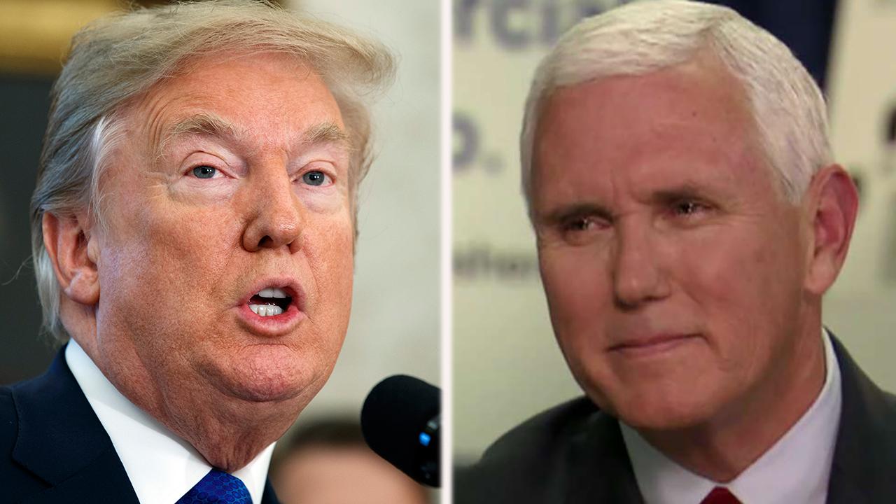 Pence: The president would like to see the DOJ do their job