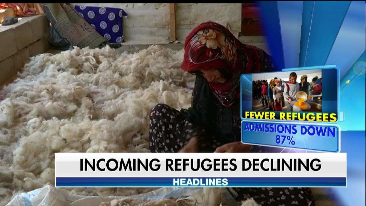 Refugee Admittance Down Under Trump