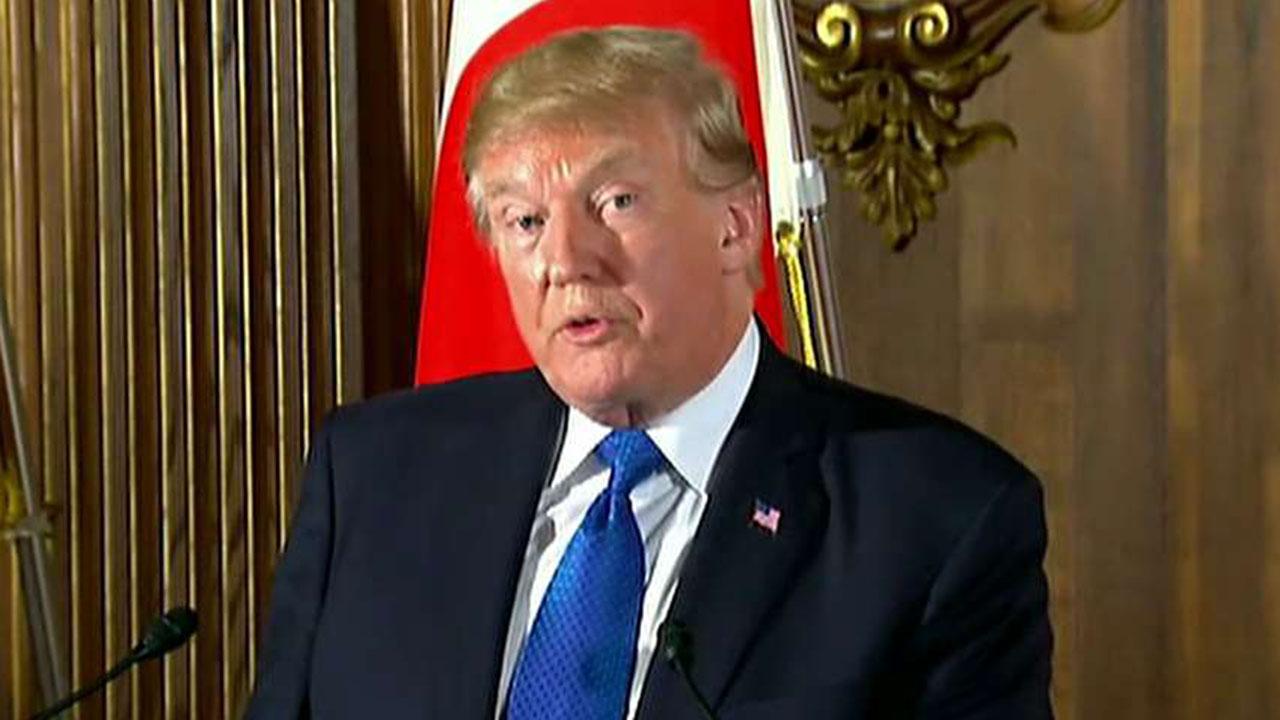 Trump says pressure on North Korea should be maximized