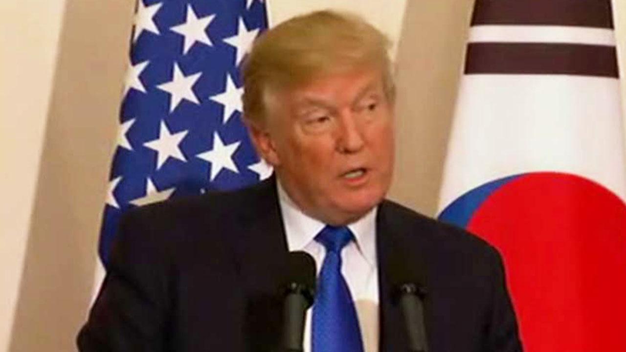 Trump vows hardline approach on North Korea