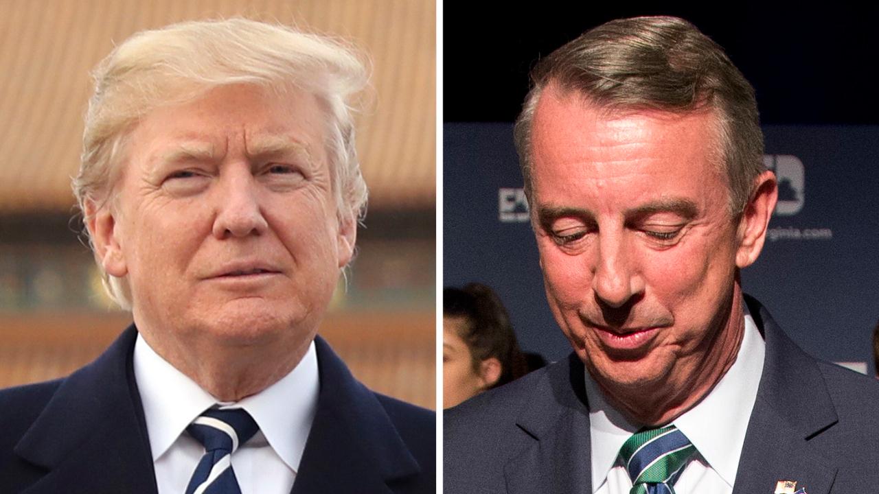 Trump blames Gillespie for election loss: Did not embrace me