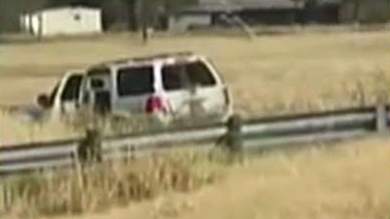 Video shows moments after church shooter crashed truck