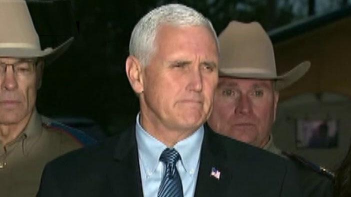Pence in Texas: Keep these families in your prayers