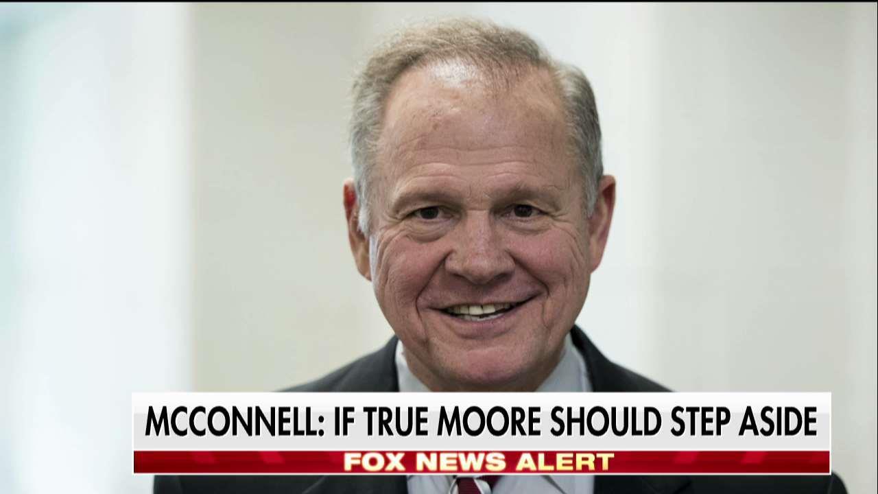 Mcconnell If Sex Allegations Are True Roy Moore Must End Senate Campaign Fox News Video