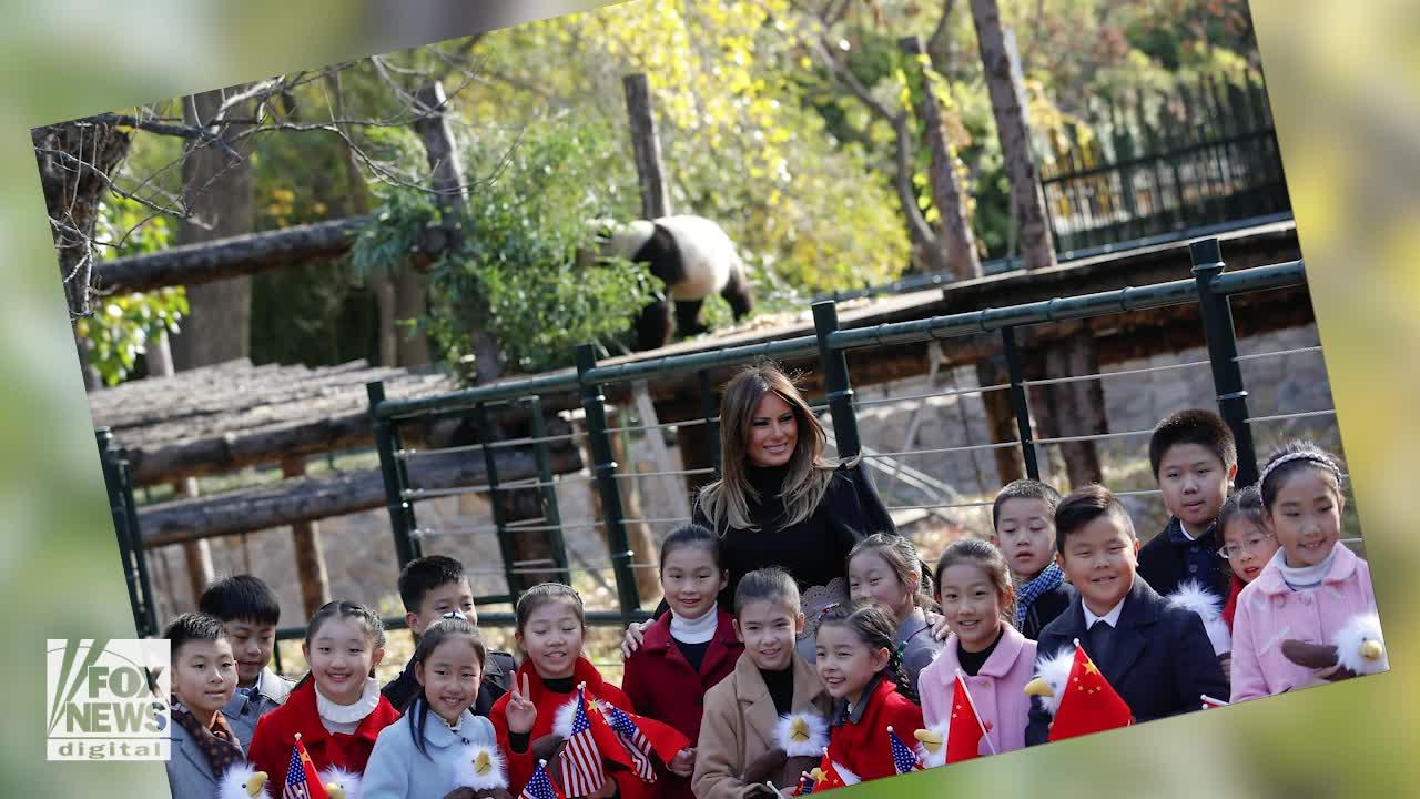 Melania Trump visits Beijing Zoo, snaps photos with adorable pandas 