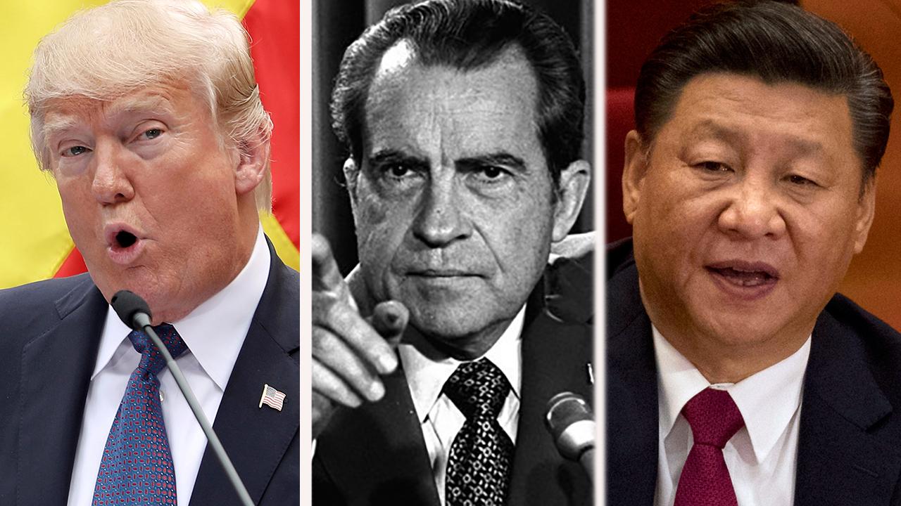 Eric Shawn reports: Pres. Trump, Pres. Nixon...and China